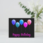 Carte Postale Happy birthday postcards (Debout devant)