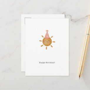 Carte Postale Happy Birthday Sunshine Card