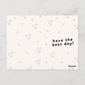 Carte Postale Happy Birthday to Someone Amazing (Dos)