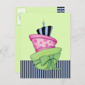 Carte postale Happy Cake (Devant / Derrière)