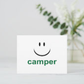 Carte Postale Happy Camper (Debout devant)