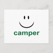 Carte Postale Happy Camper (Devant)