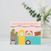 Carte Postale Happy Camper (Debout devant)