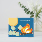 Carte postale Happy Camper (Debout devant)