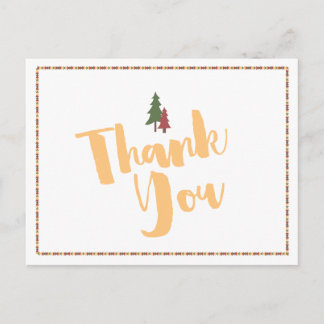 Carte postale Happy Camper Merci