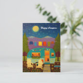 Carte Postale Happy Campers Trailer Arrière - plan (Debout devant)