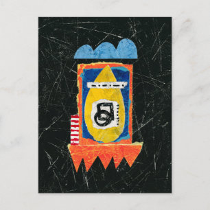 Carte postale Happy Cry - Art Abstrait