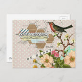 Carte Postale Happy Digital Collage (Devant / Derrière)