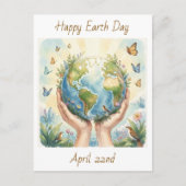 Carte Postale Happy Earth Day April 22nd   (Devant)