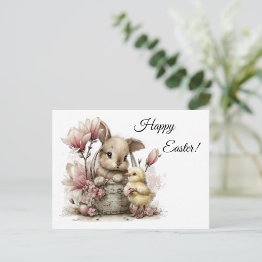 Carte Postale Happy Easter  (Debout devant)