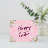 CARTE POSTALE HAPPY EASTER (Debout devant)