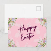 CARTE POSTALE HAPPY EASTER (Devant / Derrière)