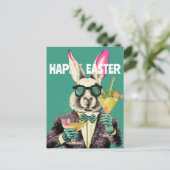 Carte Postale Happy Easter Bunny (Debout devant)