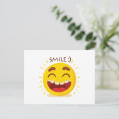 Carte postale Happy Emoticon (Debout devant)