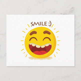 Carte postale Happy Emoticon