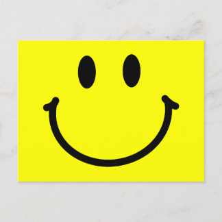 Carte postale Happy Face