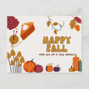 Carte postale Happy Fall