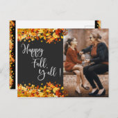 Carte postale Happy Fall Y'all Holiday (Devant / Derrière)