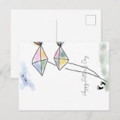 Carte Postale Happy Father's Day (Devant / Derrière)