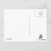 Carte Postale Happy Fathers Day (Dos)