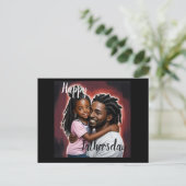 Carte Postale Happy fathersday. Joyeux paternité (Debout devant)