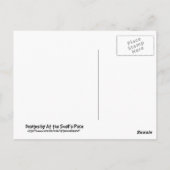 Carte Postale Happy Free range ex-poulets batterie (Dos)