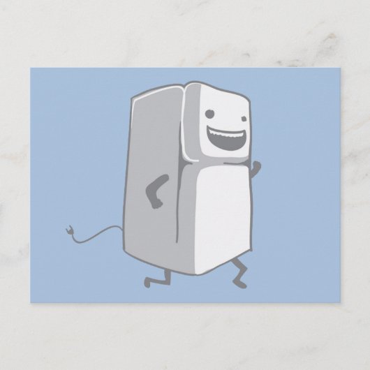 Carte Postale Happy Fridge (Devant)