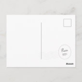 Carte postale Happy Girl France (Dos)