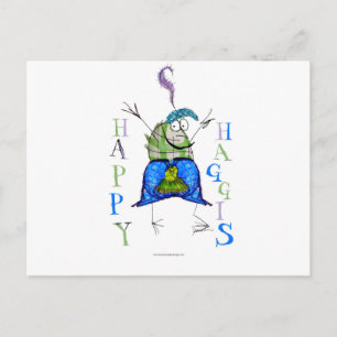 Carte Postale happy haggis