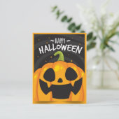 Carte Postale Happy Halloween (Debout devant)