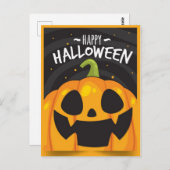 Carte Postale Happy Halloween (Devant / Derrière)