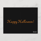 Carte Postale Happy Halloween (Dos)