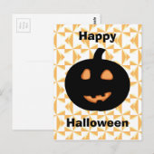 Carte Postale Happy Halloween (Devant / Derrière)