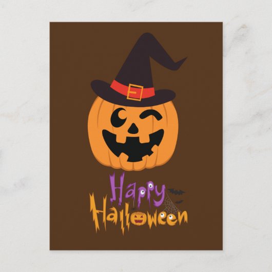 Carte Postale Happy Halloween !!! (Devant)