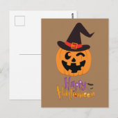 Carte Postale Happy Halloween !!! (Devant / Derrière)