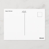 Carte Postale Happy Halloween (Dos)