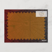 Carte postale Happy Halloween Citrouille personnal (Dos)