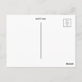 Carte Postale Happy Halloween Horseman sans tête pleine lune (Dos)