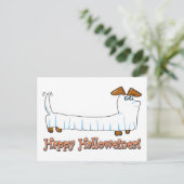 Carte Postale Happy Halloweiner (Debout devant)
