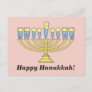 Carte postale "Happy Hanoukka"