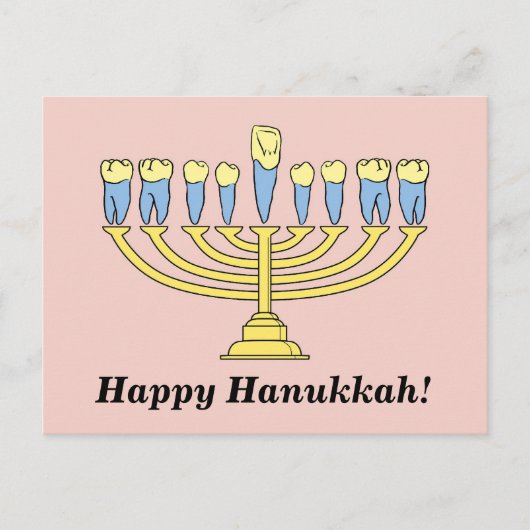 Carte postale "Happy Hanoukka" (Devant)