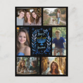 Carte Postale HAPPY HANOUKKA CUSTOM 6 PHOTO Holiday (Devant)
