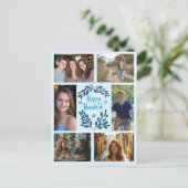 Carte Postale HAPPY HANOUKKA CUSTOM 6 PHOTO Holiday (Debout devant)