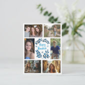 Carte Postale HAPPY HANOUKKA CUSTOM 6 PHOTO Holiday (Debout devant)