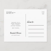 Carte Postale Happy Hanoukka photo de famille de vacances (Dos)