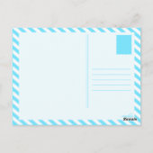 Carte Postale happy holi (bokeh) (Dos)