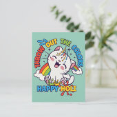 Carte Postale Happy Holi Cat (Debout devant)