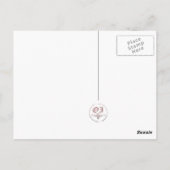 Carte Postale happy holi : fête de la couleur et du printemps (Dos)