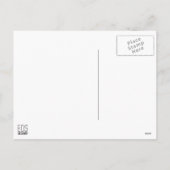 Carte postale Happy Holidays Chalkboard manuscrite (Dos)