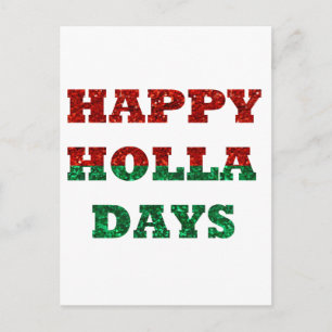 Carte Postale happy holla days